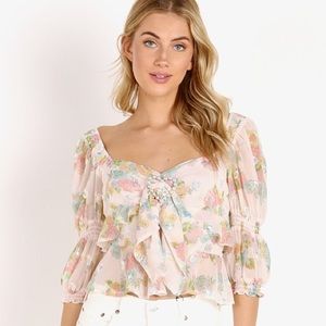 For Love & Lemons Paradis Blouse / Size S / Worn Twice - Great Condition!